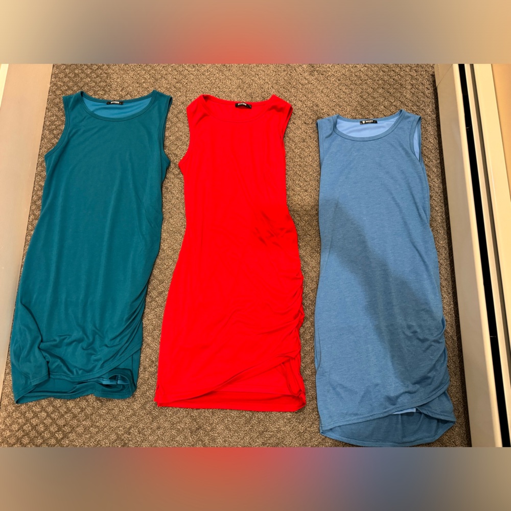 Maternity shirts, dresses